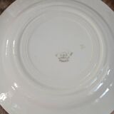 8 mismatched antique dinner plates