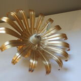 Wall light flower vintage 70s
