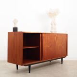 Buffet en teck, design danois, années 60, designer : EW Bach