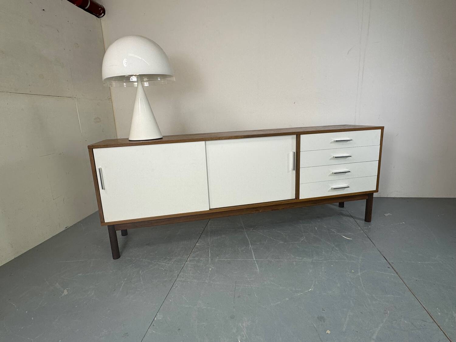 MCM sleek Martin Visser Wenge and Formica Credenza Sideboard, 1970s