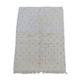 Beni Ourain rug with black spots, Berber, 165x225cm