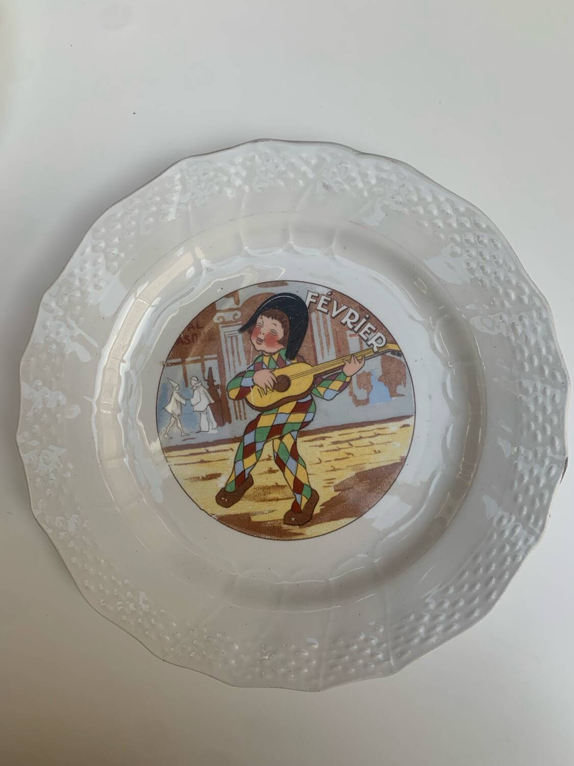 Series 12 months of the year and its dish Moulins des loups Hamage