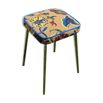 Pierre Frey fabric formica stool
