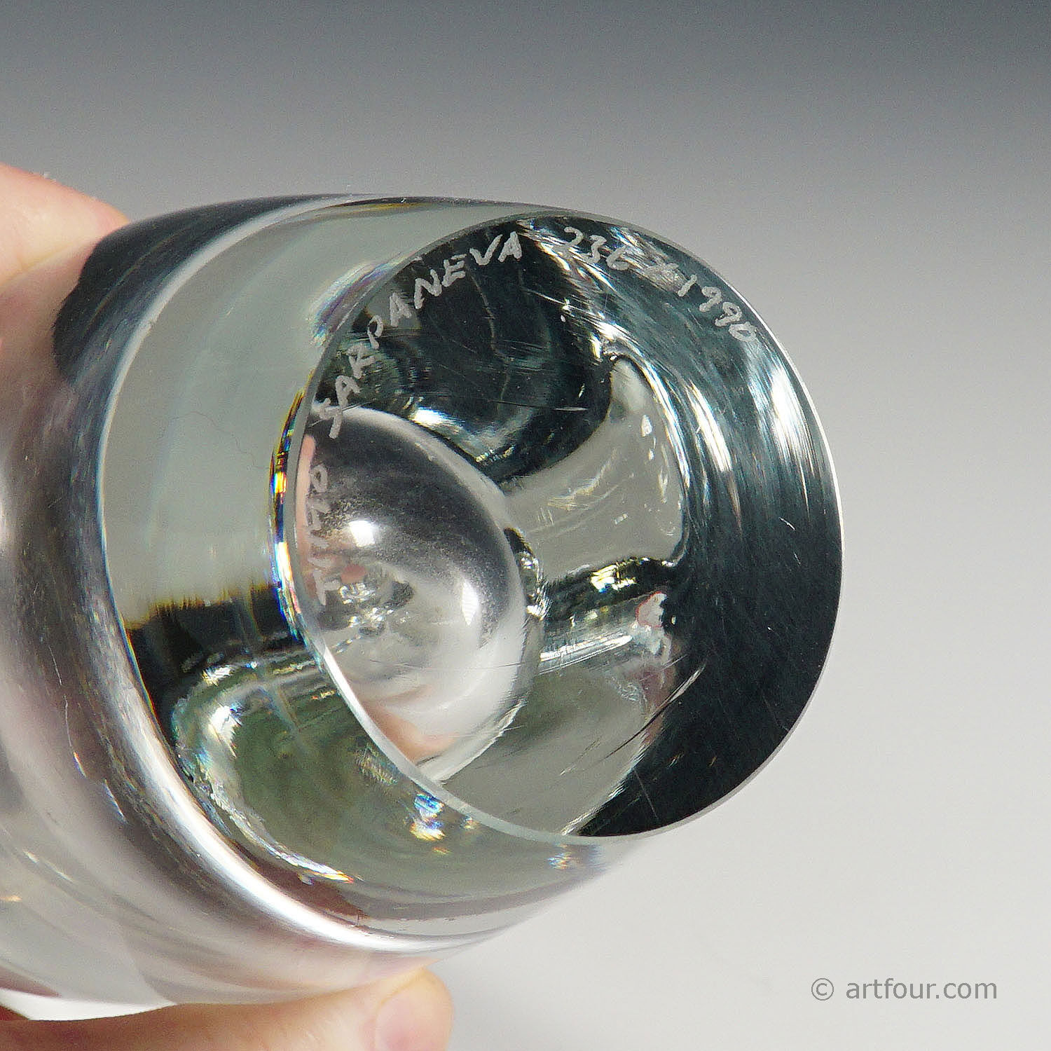 Vintage 'Orkidea' vase by Timo Sarpaneva for Iittala