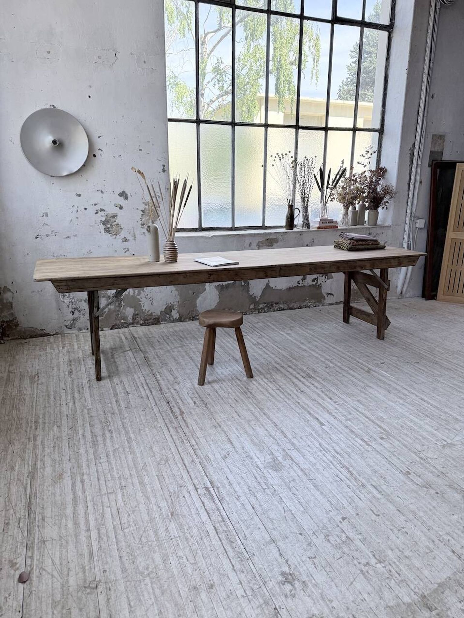 1950 XL folding farmhouse table in pine
