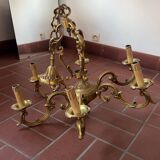 Bronze chandelier