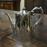 English silver-plated jug