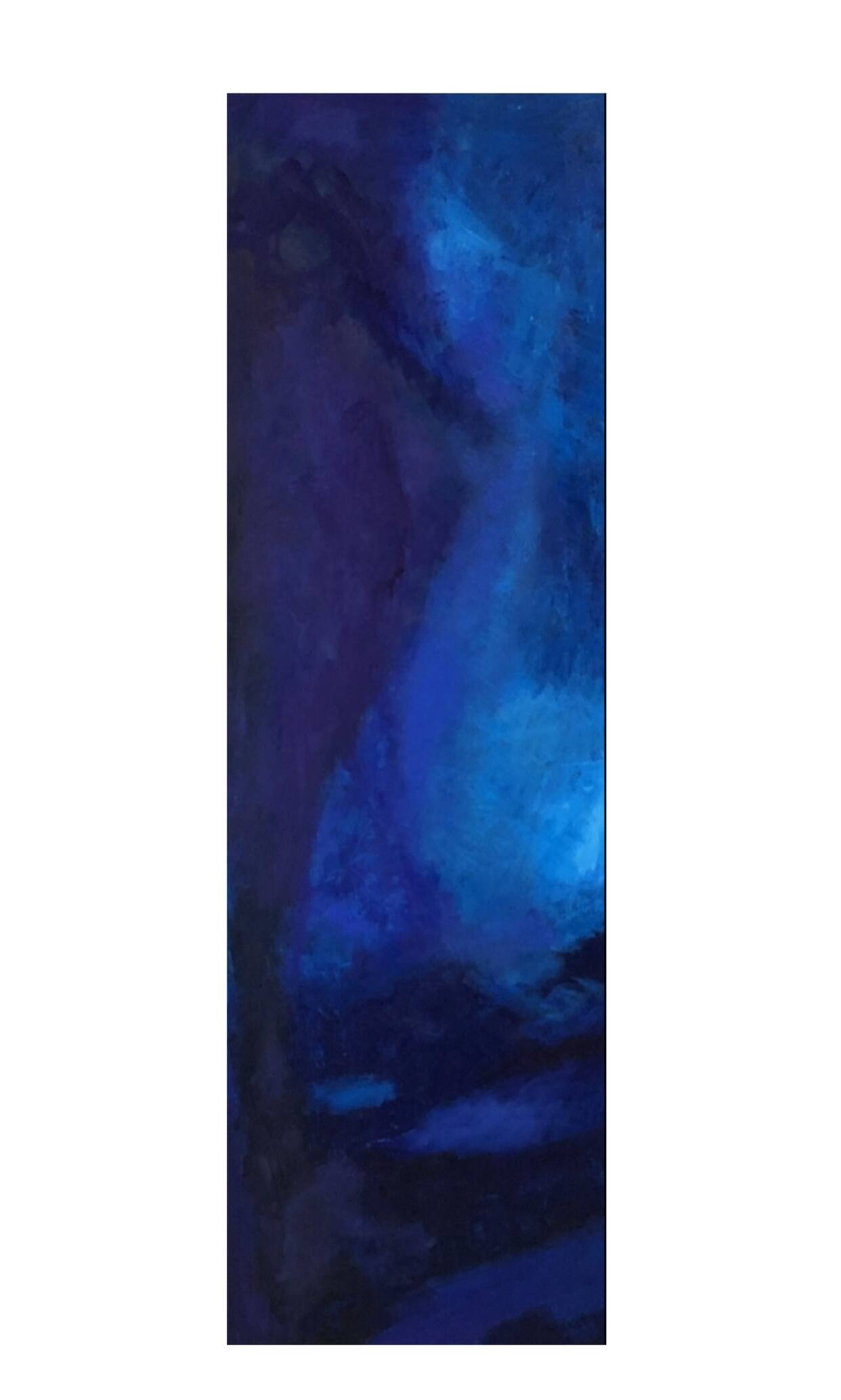 Abstract Blue Painting