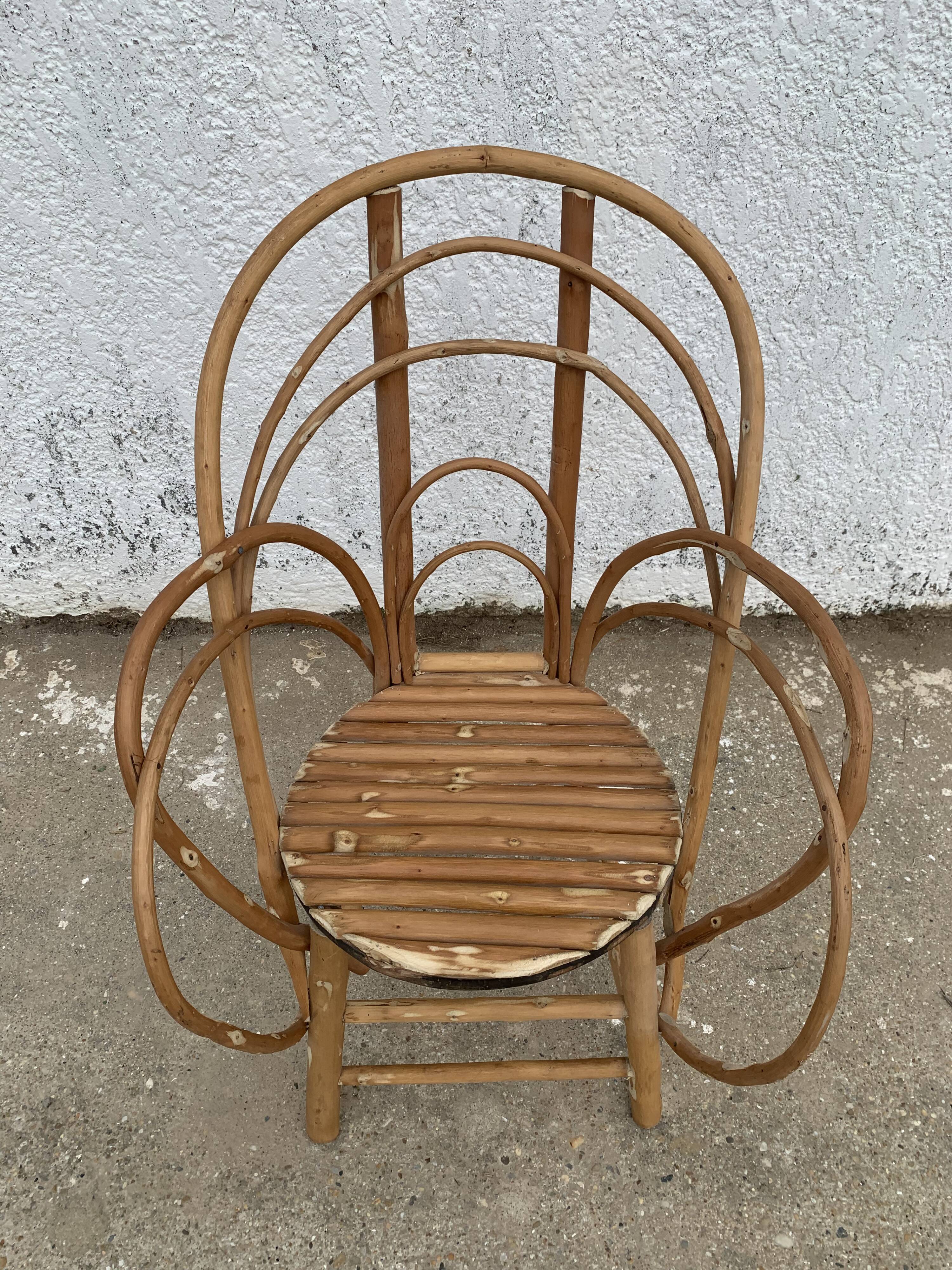 Chestnut armchair