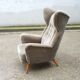 Exceptional Chair has ears Wingback chair years 50
