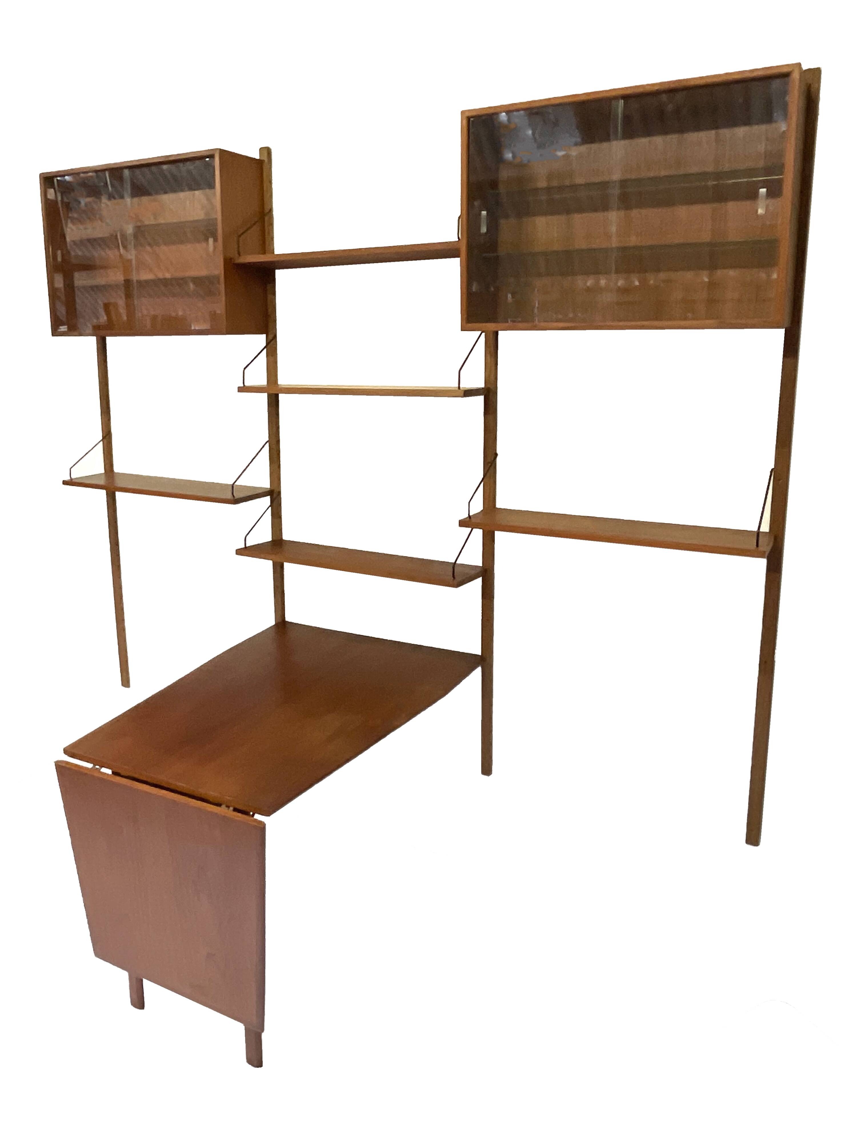 Vintage Poul Cadovius Royal System wall system wall unit