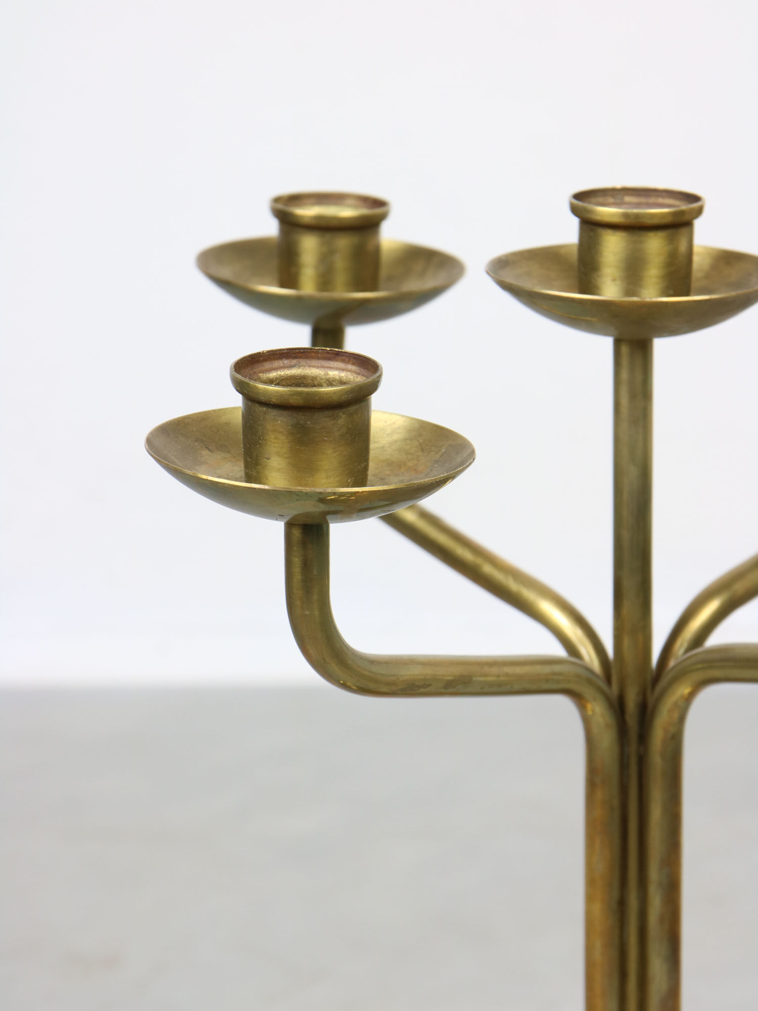 Vintage Brass 5-arm candlestick