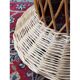 Rattan side table