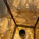 Chain pendant light, glass from the 59s