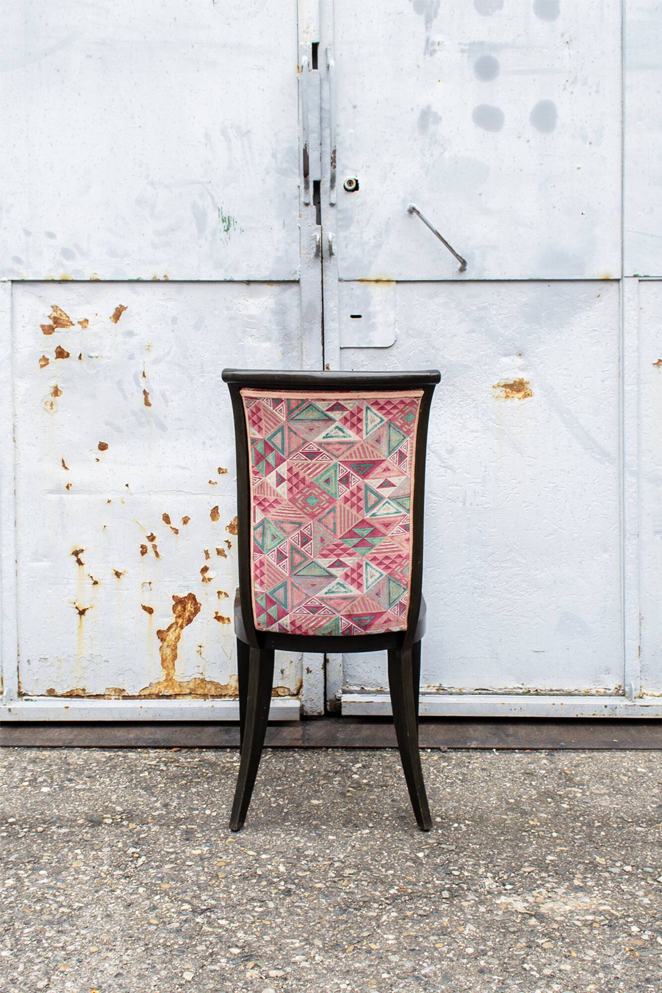 Art Deco Italian sedie in noce, 1930s