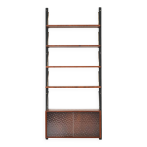 Unité murale en teck, design danois,