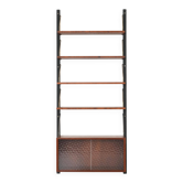 Teak wall unit, Danish design, 1960s, production: Denmark