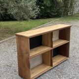 Old walnut and chestnut shelf