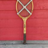 Raquette de tennis vintage marque Spalding