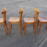 Set of 4 Baumann bistro chairs