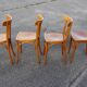 Set of 4 Baumann bistro chairs