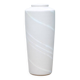 Vintage West Germany 69025 ceramic vase white with iridescent ribbon, collection, decorative vase