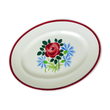 Plat de service oval HBCM modèle Gisèle 2008152