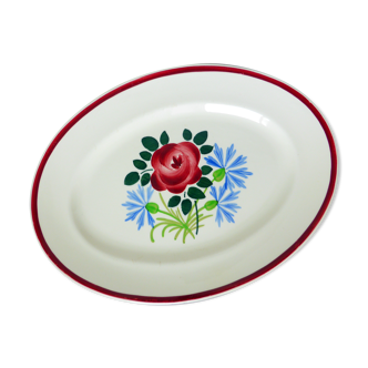 HBCM oval serving dish, Gisèle model 2008152