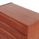 Danish design chest of drawers in teak