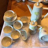 Coffee service 1960 S.F.P French porcelain company