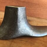 Vintage metal shoemaker's foot