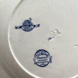 6 antique deep plates English ironstone Mintons Greenore