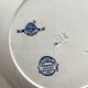 6 antique deep plates English ironstone Mintons Greenore