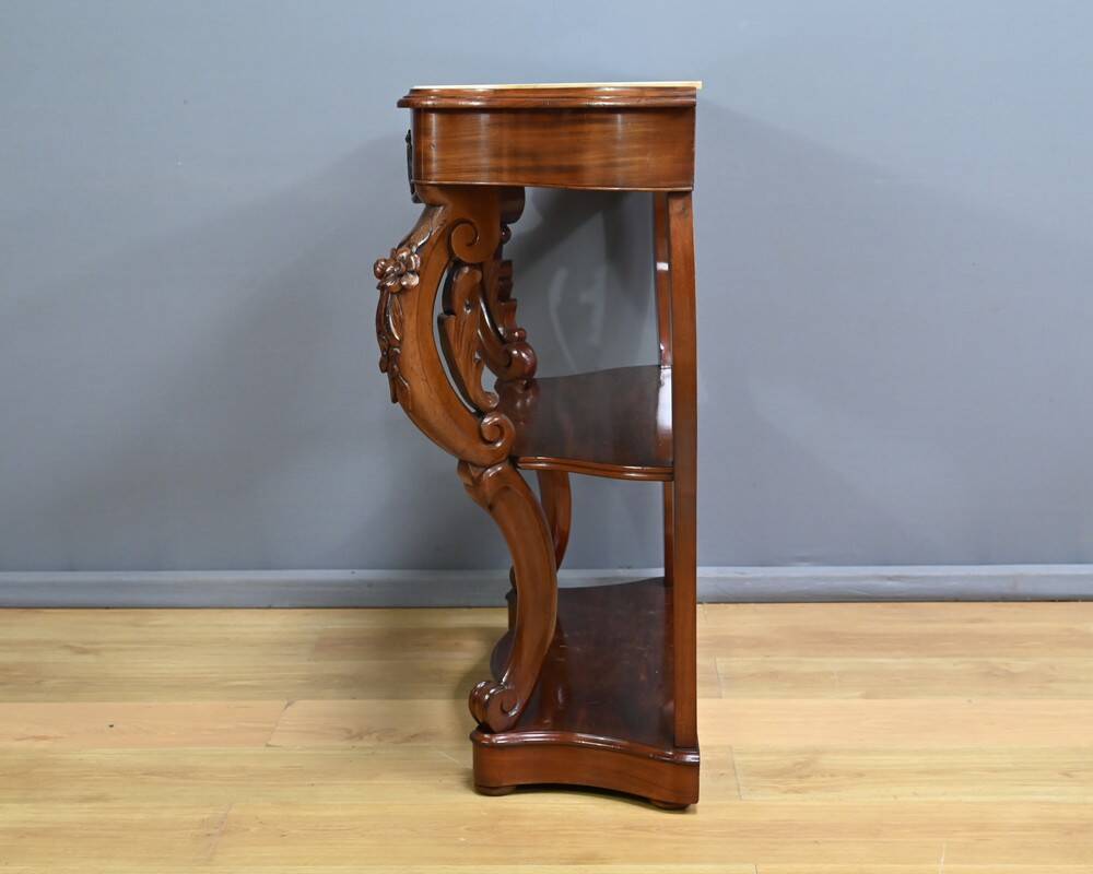 Mahogany Console, Napoleon III Period – Part 2 of the 19th Century