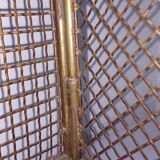 Vintage Fire Screen Brass 1950-60
