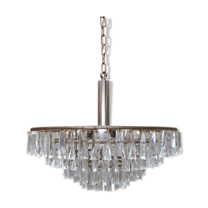 lustre en verre de cristal