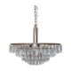 Lustre en verre de cristal en laiton