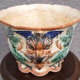 19th-century earthenware cachepot
