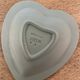 Sage green jasperware catchall Wedgwood