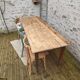 Old farm table