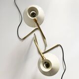 Pair of Italian "cocotte" lamps, 1950s design.