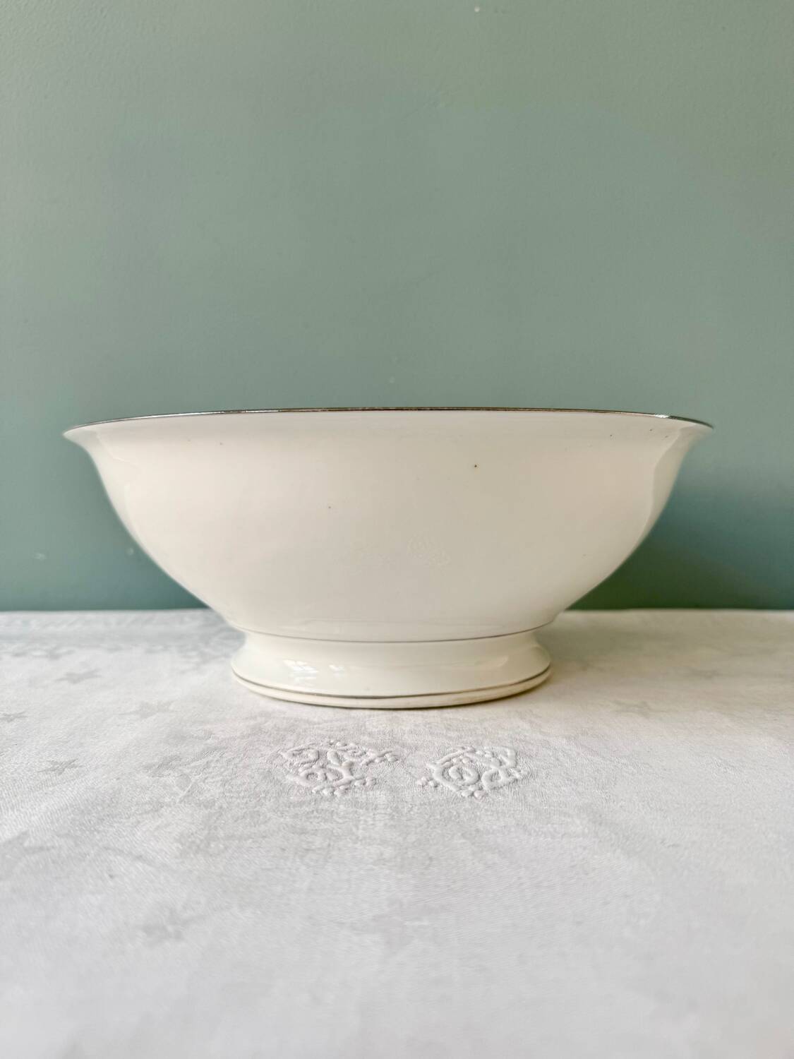 5 pieces of a 19th century Jules Vieillard porcelain service