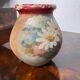 Small grease pot, foie gras pot, confit in painted glazed terracotta