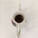 Antique Italian Bassano Vase Pitcher Carafe - Flower Pattern