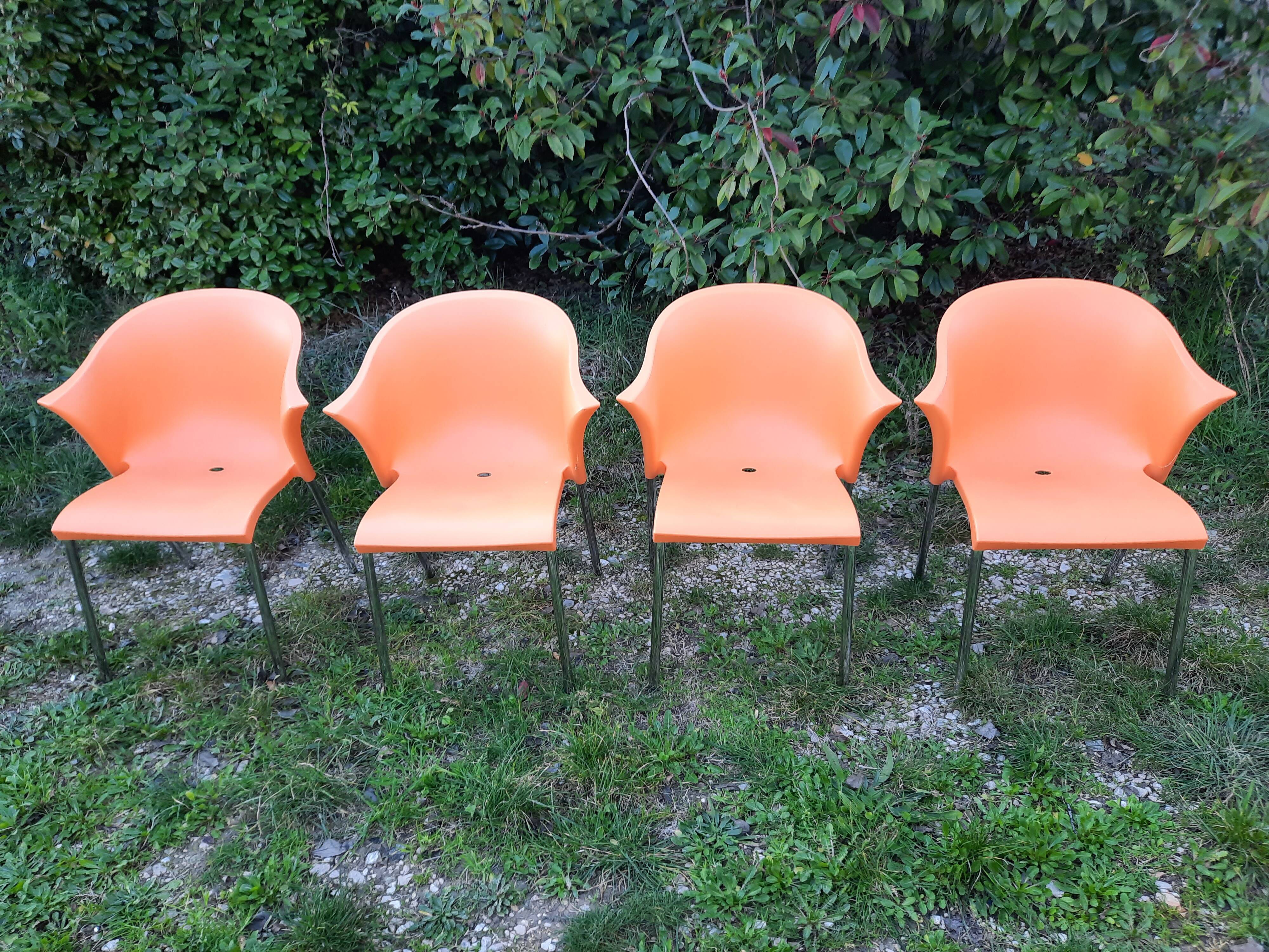 Set of 4 Blablabla Chairs by Marco Maran for Parri Italy