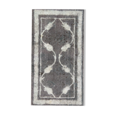 Tapis persan vintage tissé à la main surdyed wool living area rug