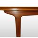 Table expandable Scandinavian vintage 1960 teak