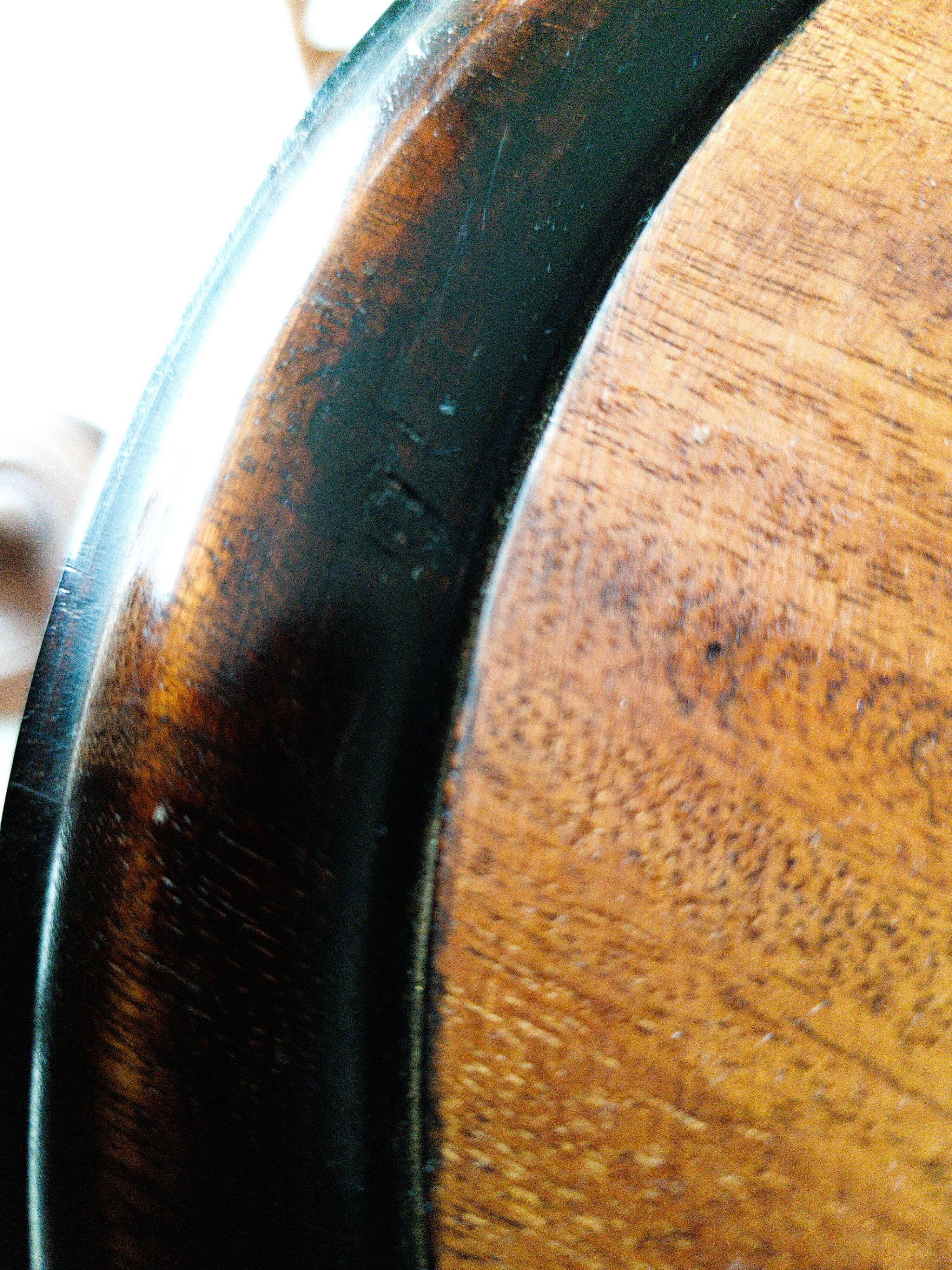 Antique turned leg side table