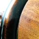 Antique turned leg side table