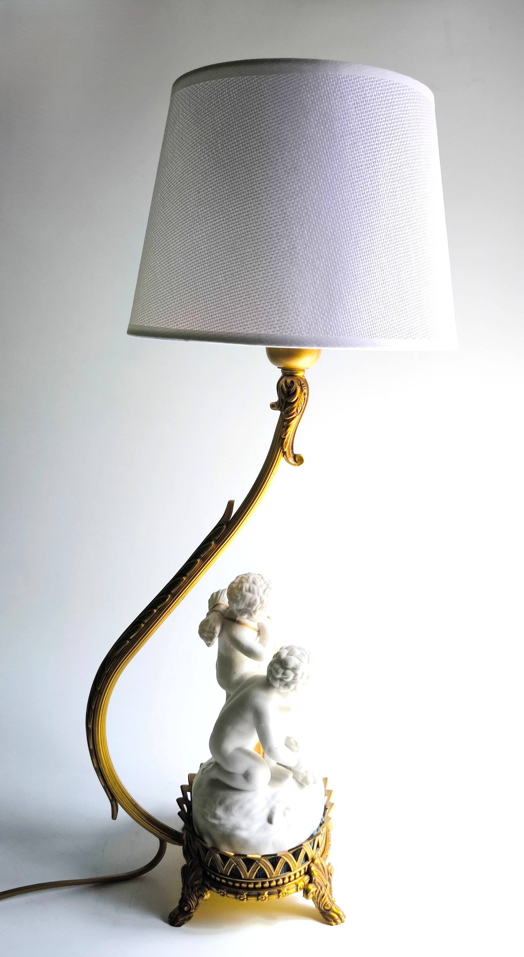 French lamp in Louis XV style